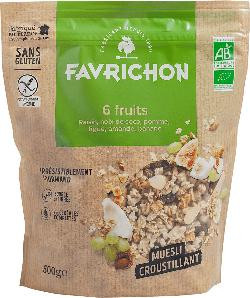 Photo de produit pour Muesli croustillant 6 fruits 500g