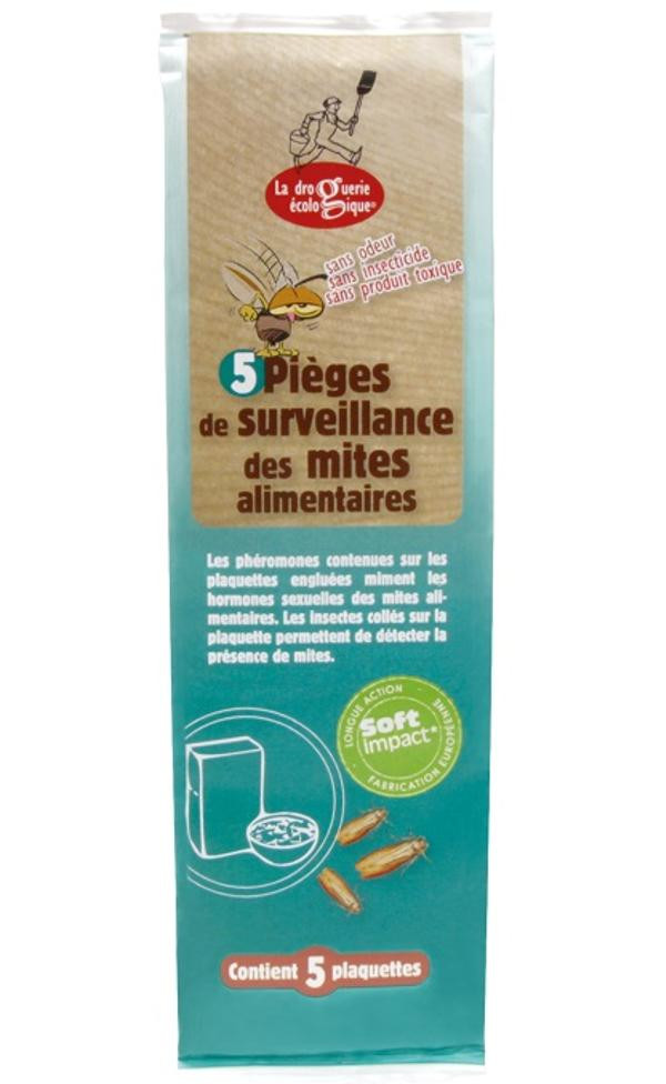 Photo de produit pour Pièges de surveillance des mites alimentaires x 5