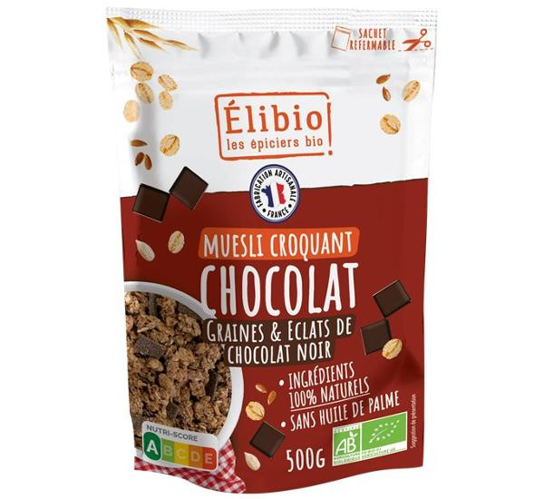 Photo de produit pour Muesli croquant chocolat 500g