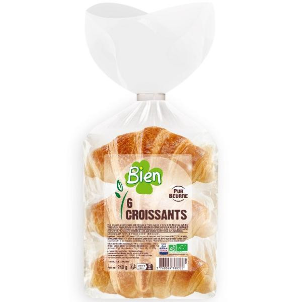 Photo de produit pour Croissant x6 - 240gr