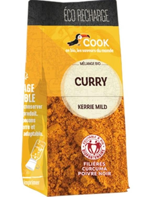 Photo de produit pour Curry - éco recharge 35g