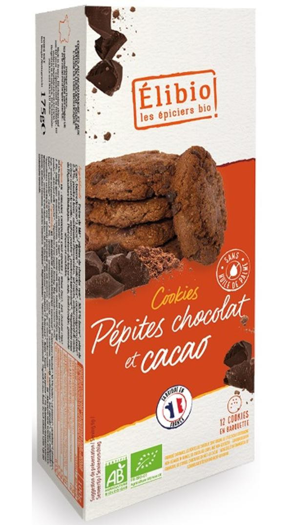 Photo de produit pour Cookies tout chocolat 175g