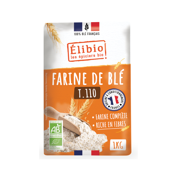 Photo de produit pour Farine de blé T110 1kg