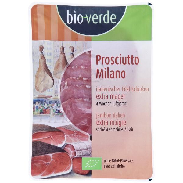 Photo de produit pour Jambon de porc fin séché à l'ail 80g