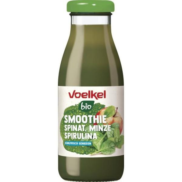 Photo de produit pour Smoothie Epinard, Menthe, Spiruline 6x250ml