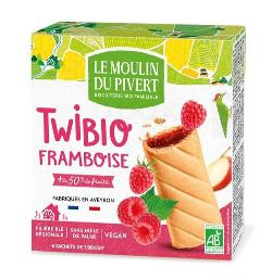 Photo de produit pour Twibio fourrés aux Framboises 150g