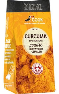 Photo de produit pour Curcuma en poudre - éco recharge 35g