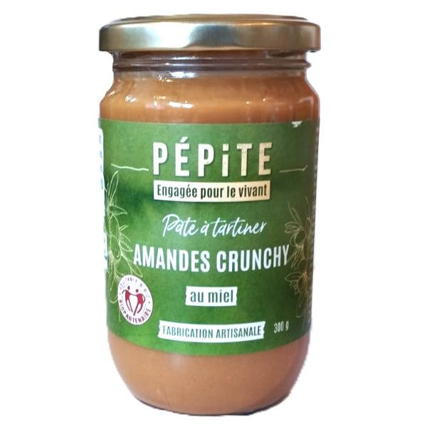 Photo de produit pour Amandes crunchy au miel 300g