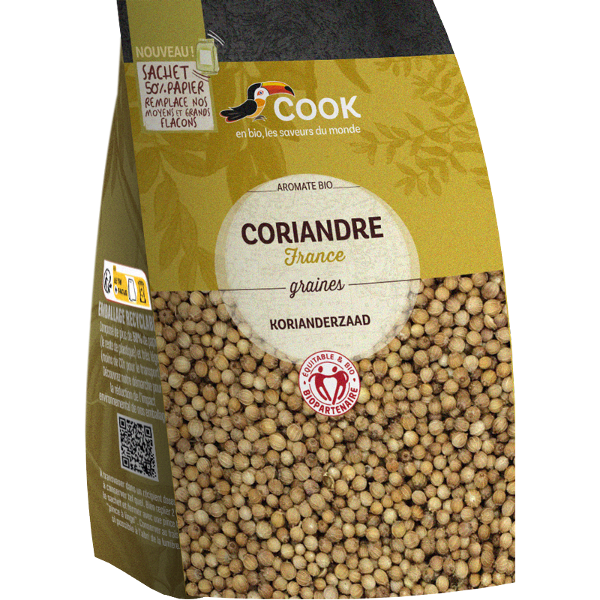 Photo de produit pour Coriandre graine grand format 100g