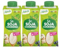 Photo de produit pour Crème de soja cuisine 20cl x3