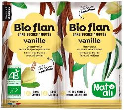 Photo de produit pour Bioflan Flan Vanille 2x25cl