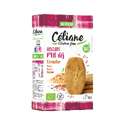 Photo de produit pour Biscuit petit-déjeuner céréalier 140g