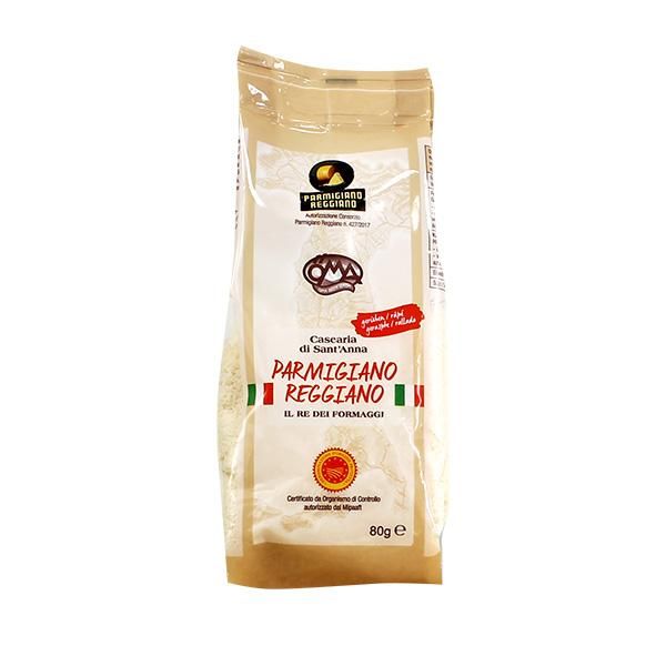 Photo de produit pour Parmesan rapé au lait cru 80g