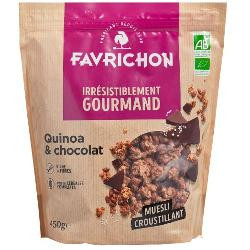 Photo de produit pour Muesli croustillant quinoa chocolat 450g