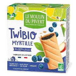 Photo de produit pour Twibio fourrés à la Myrtille 150g