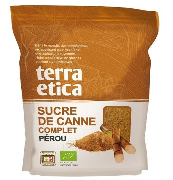 Photo de produit pour Sucre de canne complet poudre 500g