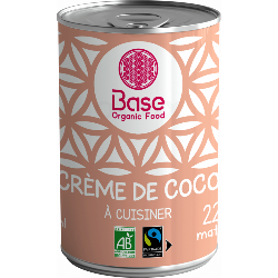 Photo de produit pour Crème de coco à cuisiner 22% MG 400ml