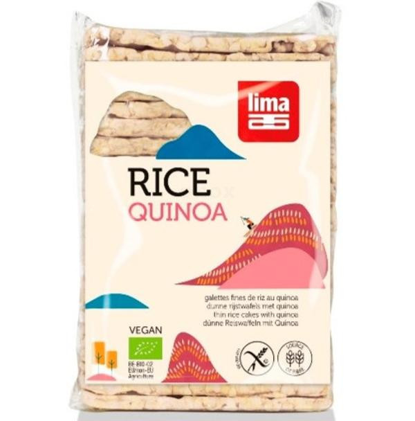 Photo de produit pour Galettes fines de riz quinoa 130g