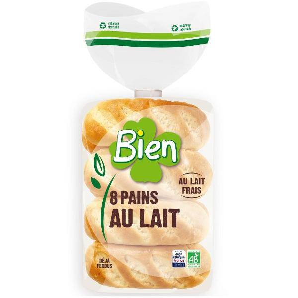 Photo de produit pour Pains au lait x8 - 280g