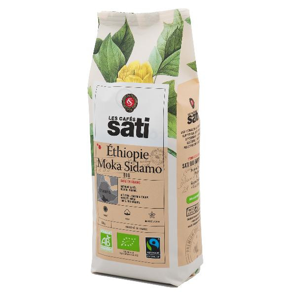 Photo de produit pour Café Moka Sidamo-Ethiopie grain 500g