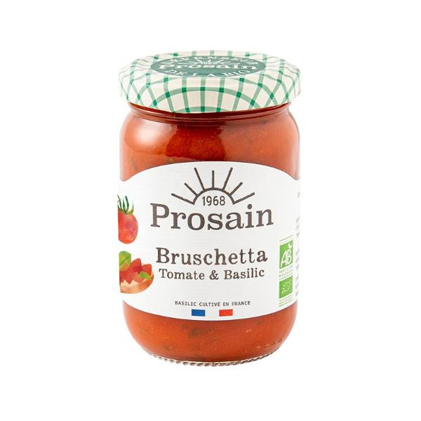 Photo de produit pour Bruschetta Tomate & Basilic 190g