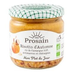 Photo de produit pour Risotto d'automne, au potimarron et aux châtaignes 350g