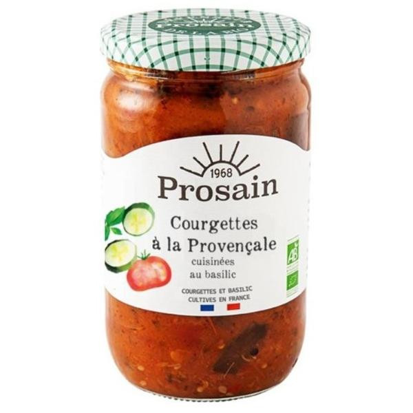 Photo de produit pour Courgettes à la provençale au basilic 650g