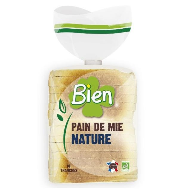 Photo de produit pour Pain de mie nature frais sans sucres ajoutés 500g