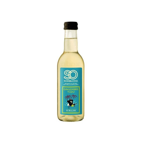 Photo de produit pour So Kombucha gingembre, yuzu 250ml