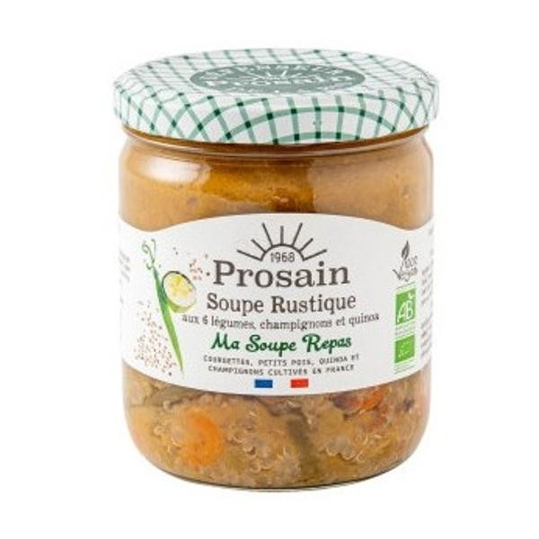 Photo de produit pour Soupe rustique aux 6 légumes et quinoa 420g