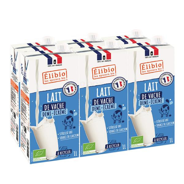 Photo de produit pour Lait demi-écrémé x 6L