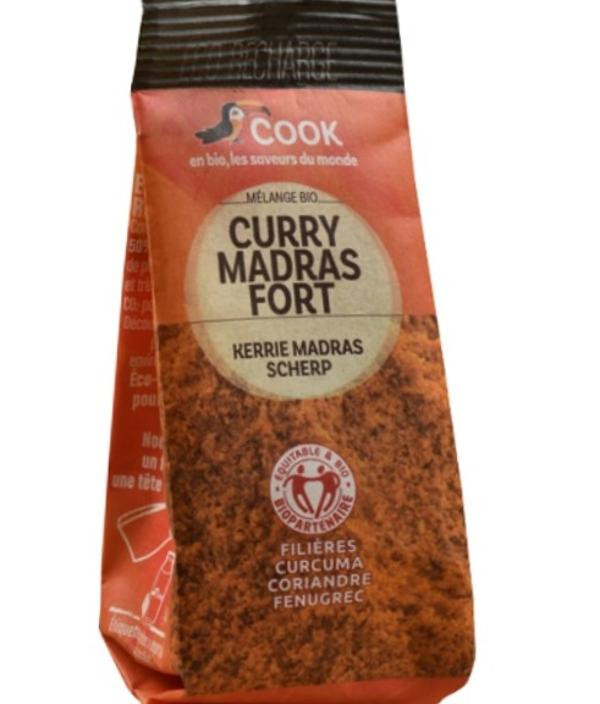 Photo de produit pour Curry Madras coriandre, fenugrec, poivre - éco recharge 35g