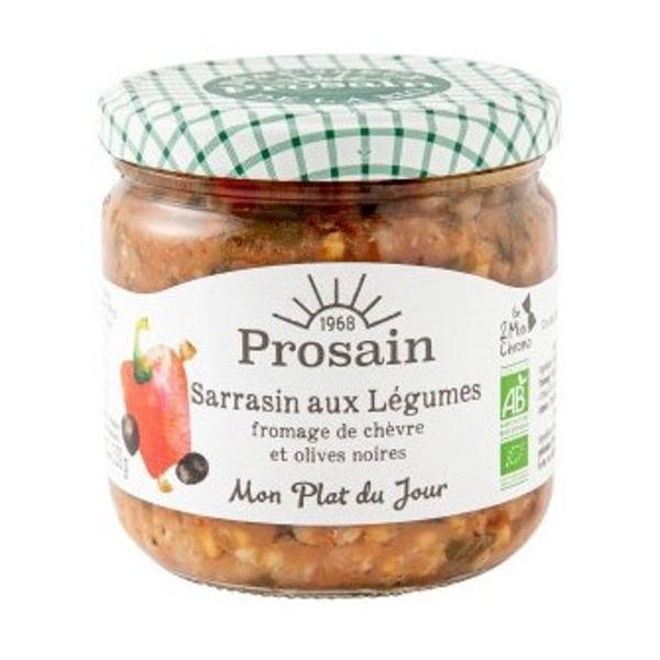 Photo de produit pour Sarrasin aux légumes au fromage de chèvre et olives noires 350g