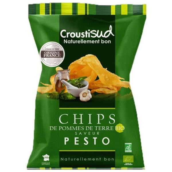 Photo de produit pour Chips de pomme de terre pesto 100g