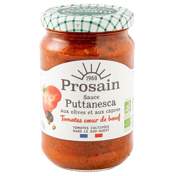 Photo de produit pour Sauce Puttanesca, aux olives et câpres 295g