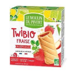 Photo de produit pour Twibio fourrés aux Fraises 150g