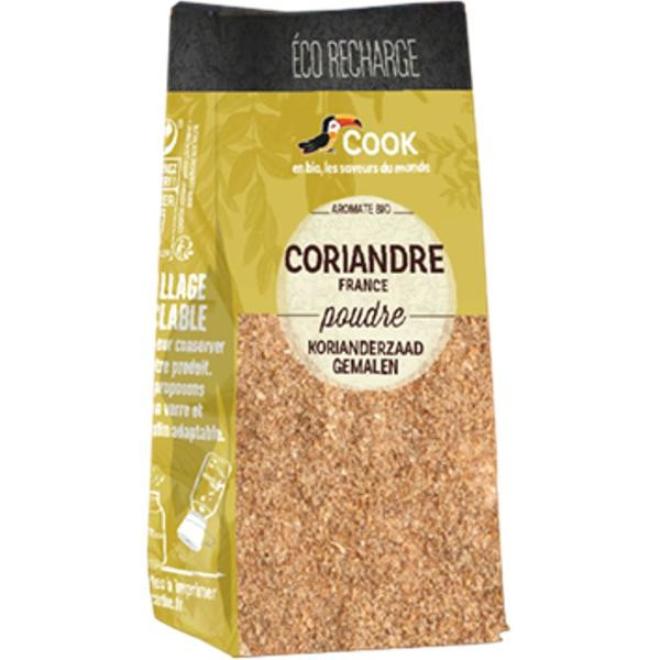 Photo de produit pour Coriandre en poudre - éco recharge 30g