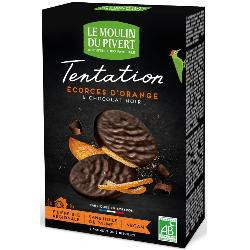 Photo de produit pour Biscuits tentation orange 130g