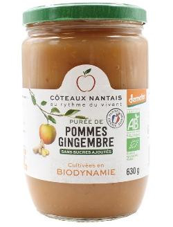 Photo de produit pour Purée pomme-gingembre 630g