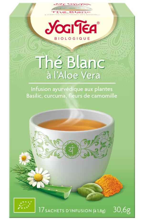 Photo de produit pour Yogi Tea Thé Blanc à l'Aloe Vera