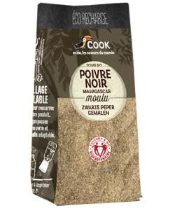 Photo de produit pour Poivre noir en poudre- éco recharge 45g